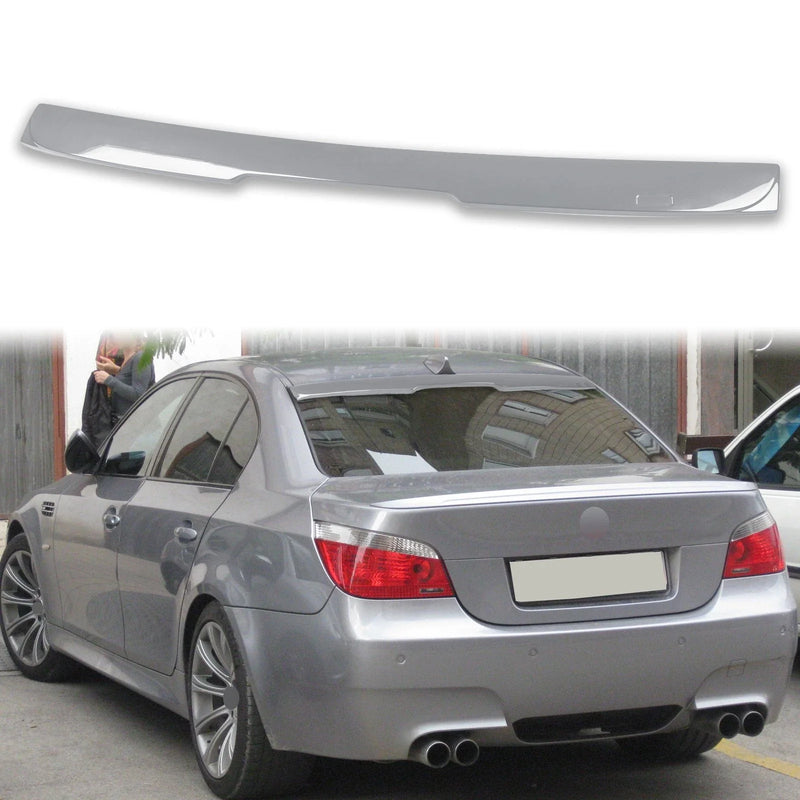 BMW 5 Series E60 Titan Silver ABS Roof Spoiler (2004-2010)