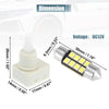 Honda Odyssey Dome Lamp Switches with 4 x White LED Bulbs (2005-2010)