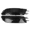 Audi A6 C7 Sedan Honeycomb Front Bumper Fog Light Grille (2012-2015)