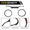 Jeep Wrangler JL JLU Dashboard Panel Ring Cover (2018-2023)