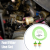 CRF50 70 90 ATV Green 1x Motorcycle Fuel Line Clamps with 2 Fuel Filter