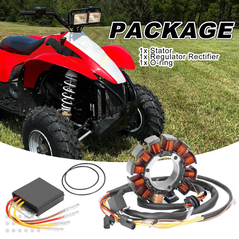 Polaris Scrambler Stator w/ Regulator Rectifier 2x4 4x4 (2000–2002)