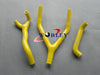 Yamaha YZ125 1983-1984 Silicone Radiator Coolant Hoses ( Blue)