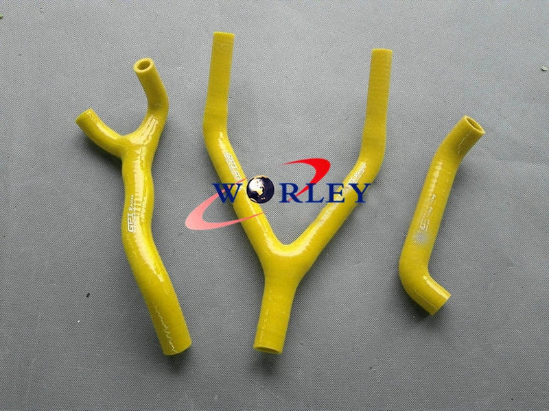 Yamaha YZ125 1983-1984 Silicone Radiator Coolant Hoses ( Blue)