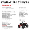 Polaris Rush / RMK / Indy 600 / 800 Hand Guard & Bracket Kit (2010-2015)