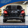 Mercedes-Benz E-Class W213 (2017-2023) White Rear Tow Hook Cover