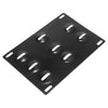 Front Bumper Tow Hook License Plate Mount Bracket