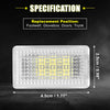 Tesla Model 3 / Y / S / X 4 x Interior LED Footwell Lights (2017-2023)