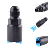 Hot Rods 6AN Male to 5/16" Quick Disconnect EFI Fuel Rail Fitting