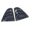 Mitsubishi Lancer EVO Carbon Fiber Look Quarter Window Louvers (2001-2007)