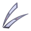Car Front Wheel Arch Eyebrow Decor Fender Flare Vent Cover Trim