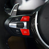 BMW M Sport F20 / F21 / F30 Steering Wheel Switch Cover (2012-2019)