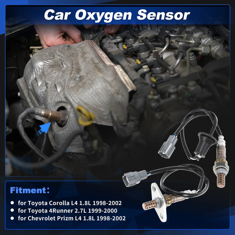 Toyota Corolla L4 1.8L Oxygen Sensors (1998-2002)