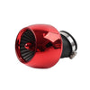 ATV Scooter - 28MM / 35 / 42 / 48MM Adapter Red Universal Air Intake Filter Cone Pod