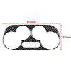 Fiat 500 Carbon Fiber Climate Console Panel Cover (2012-2015)