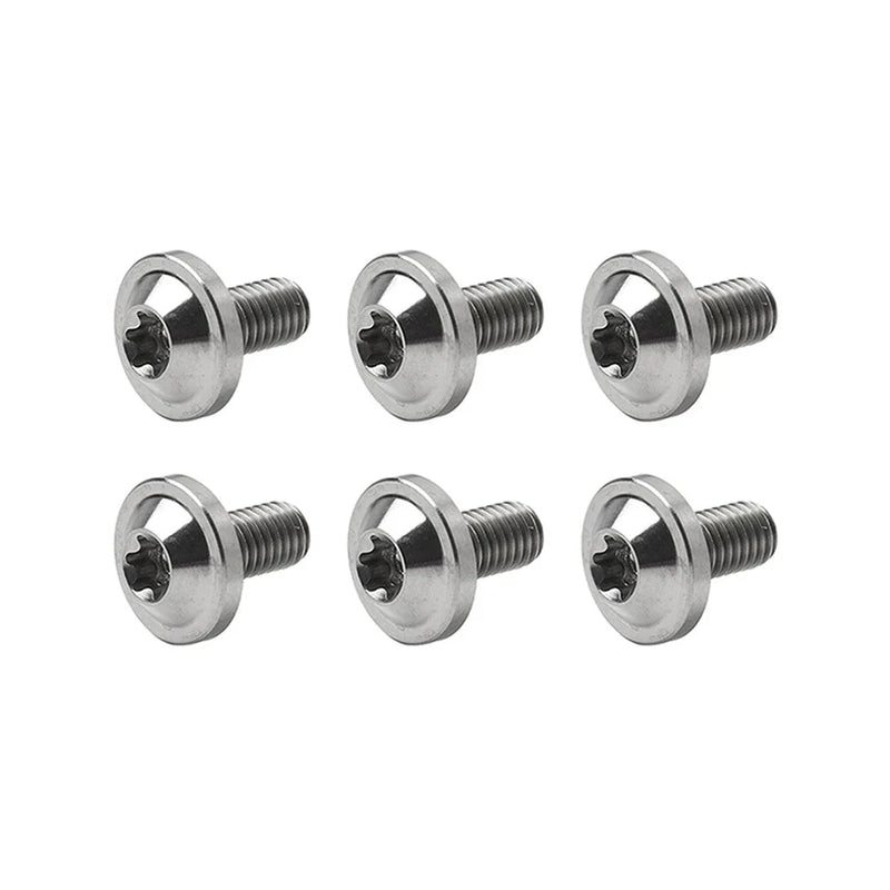 Titan Motorcycle Bike 6 x M6x20mm Alloy Torx Head Screws
