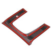 Honda Civic Red Gear Panel Trim Shift Box Cover Decal (2016-2021)