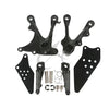 Kawasaki Ninja ZX-6R ZX636 Front Driver Footpegs Bracket (2005-2008)
