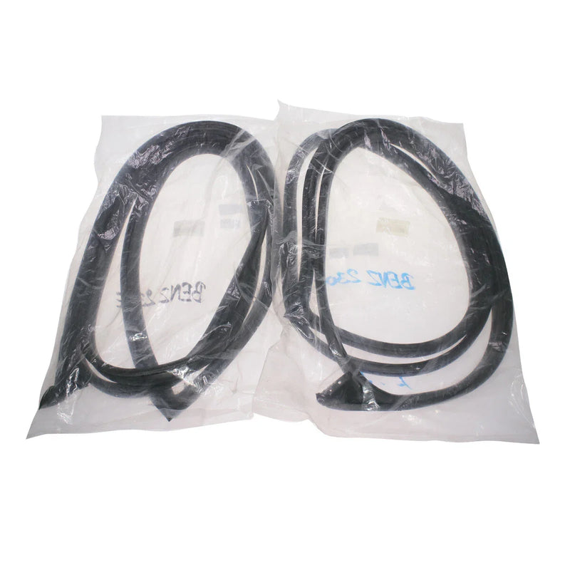 Mercedes-Benz W124 280TE 300TE 250TD 300D Front Door Weatherstrip Rubber Set