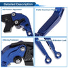Honda X11 Adjustable Brake Clutch Levers  Solid Blue (1999-2002)