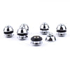 Button Space Cab Window Nuts Chrome 6 Pc Fits Toyota Hilux Vigo SR5 2005-15 D06
