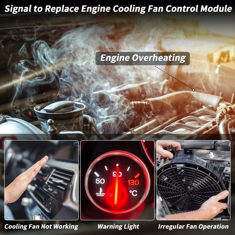 Ford Flex, Fusion, Taurus Engine Cooling Fan Control Module (2009-2019)