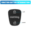 Hyundai 3 Button Car Remote Fob Case Insert Keypad (2011-2016)