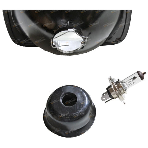 Ford Courier / Mitsubishi Triton LH/RH Headlight w/Globe (1982-2006)