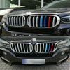 BMW X5 X6 M Sport Colour Front Kidney Grille Insert Trim Cover (2014-2020)