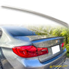 BMW 5 Series G30 A72 Silver Boot Lip Spoiler (2017-2023)