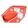 Suzuki GSX250R (2017-2018) Orange Aluminum Kickstand Side Stand Pad