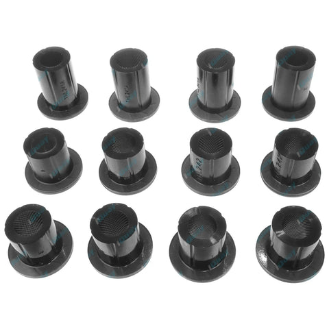 Toyota Hilux LN106 LN65 79-97 Poly 4x4 Front Spring Eye + Shackle Bush Kit