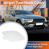 Volvo S60 (2011-2013) Crystal White Front Tow Hook Cover