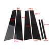Kia Cerato K3 Forte Pillar Post Door Window Cover Trim (2013-2018)