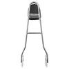Harley Street Bob Chrome Sissy Bar Passenger Backrest (2018-2025)