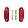 Kawasaki ZX-10R Red Rearview Mirror Block Off Base Plates (2016-2023)