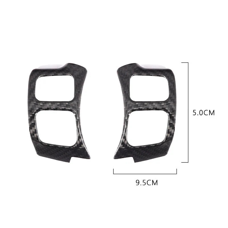 Lexus 2015-2016 CT200h Car Carbon Fiber Steering Wheel Lower Cover Trim Fit