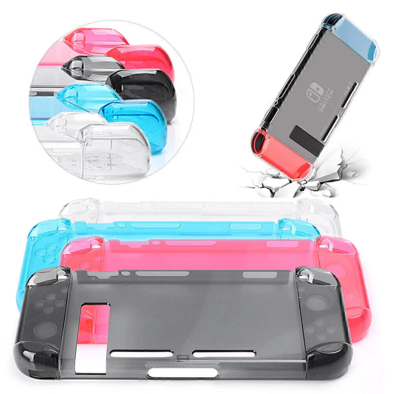 Nintendo Switch Joy-Con Clear Shockproof Hard Case Cover (2017-Present)