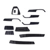 BMW 3 Series E90 E92 E93 15 x Carbon Fiber Interior Vinyl Decal Garnish