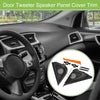Honda Accord (2018-2022) Black A Pillar Door Tweeter Speaker Cover Trim