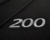 Chrysler 200 Convertible Black Tailored Carpets Floor Mats (2010-2014)
