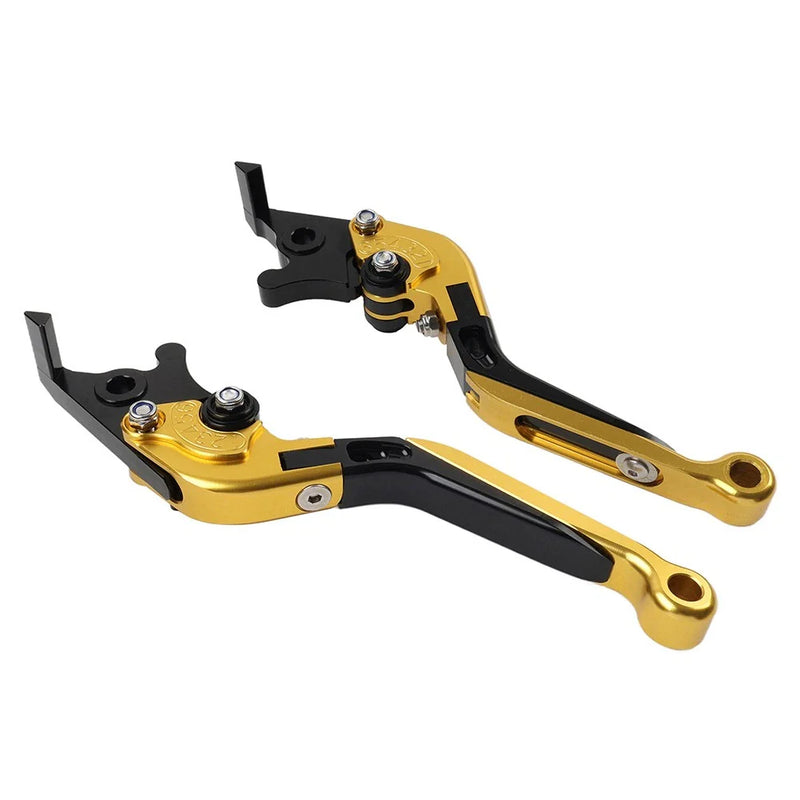 Kawasaki ZX636R ZX6RR Folding Extendable Brake Clutch Levers (2005-2006)