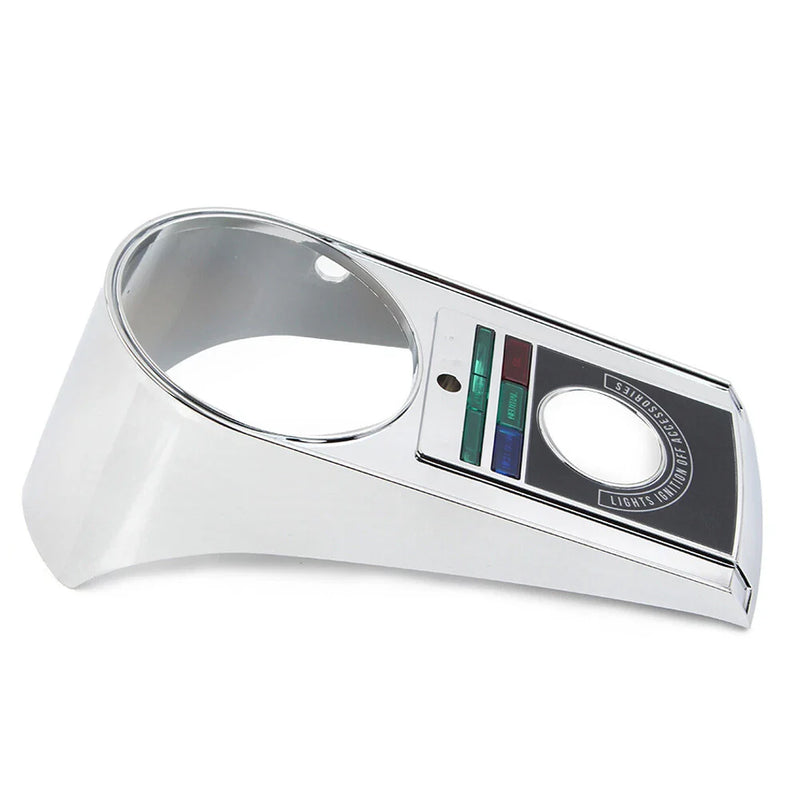 Harley Softail (1991-1995) Chrome Speedometer Dash Panel Cover Kit