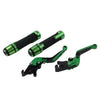 Suzuki GSXR1000 Folding Extendable Brake Clutch Levers Grip Set (2001-2023)