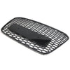 Audi A6 S6 C7 (2012-2015) Black Front Bumper Mesh Grill