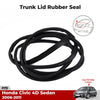Trunk Lid Luggage Rubber Seal Rear Fits Honda Civic FA FD FG 4D SED 2006-11 D10
