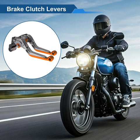 Kawasaki NINJA650R 2 x Adjustable Short Long Brake Clutch Levers