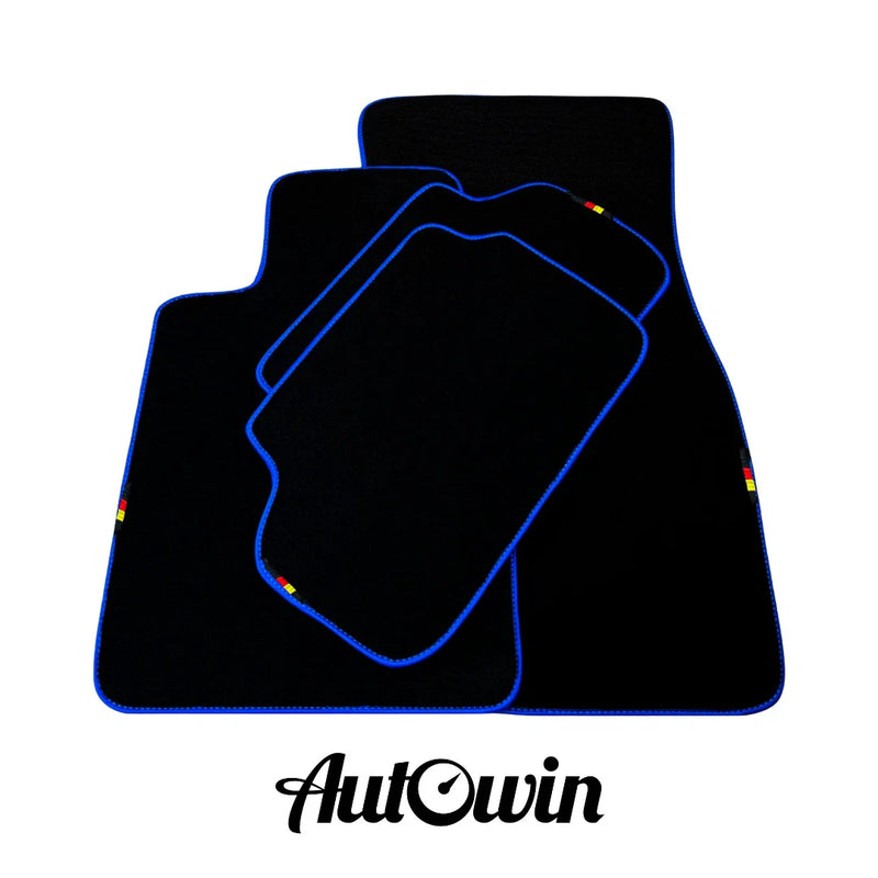 BMW 5 Series F10 Sedan (2010-2016) - AutoWin Brand Black Floor Mats