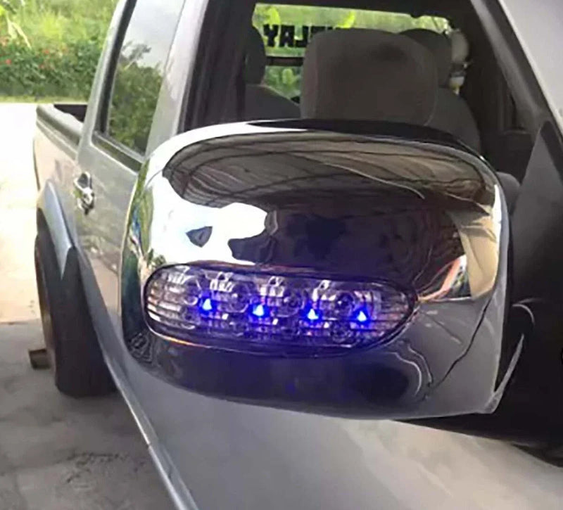 Holden Rodeo L.E.D Chrome Mirror Covers (2002-2006)