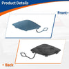 Mercedes-Benz E350 (2010-2014) Blue Front Car Bumper Tow Hook Cover